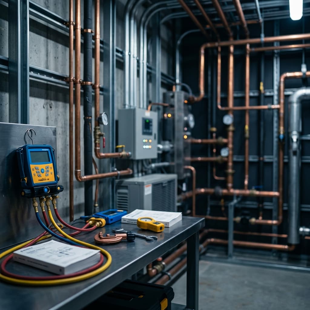 Industrial AC Services Background