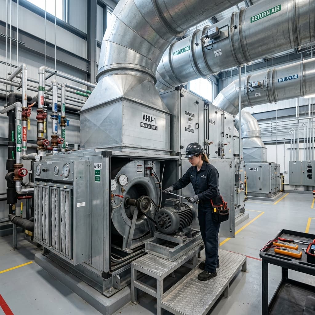 Maintenance AHU Gedung